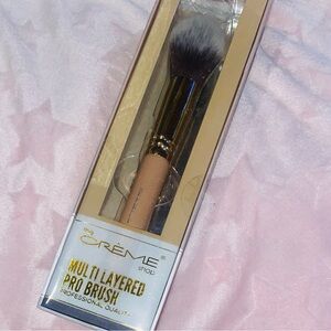 The Crème Shop Multi-Layer Pro Crush Brush - Gold and Brown